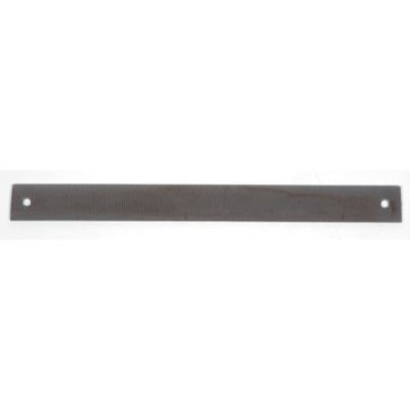 S AND H INDUSTRIES Keysco 6 Tooth Flat Body File, Steel, 2"W x 1/10"D x 14"H 77346